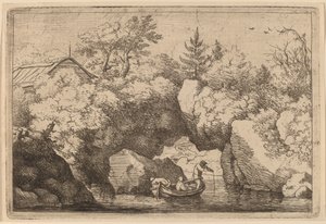 Skif pod Cleft Rock, pravděpodobně c. 16451656. od Allart van Everdingen