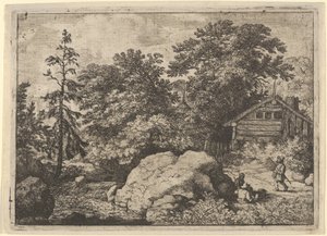 The Hill, 17. století. od Allart van Everdingen