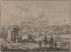 Jaro ve Watroz, kolem roku 1650 (lept) od Allart van Everdingen