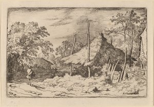 Kolo pod Hay Barn, pravděpodobně c. 16451656. od Allart van Everdingen