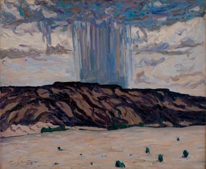 Průtrž mračen v Black Mesa, Nové Mexiko, 1925.