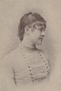 Lili Rupp, ze série herečky N67 propagující cigarety Virginia Brights pro A..., ca. 1888. od Allen and Ginter