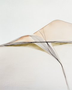 Abstraktní tekoucí krajina od Alma