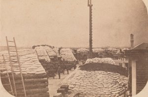 Evakuace Fort Sumter, duben 1861, duben 1861. od Alma A. Pelot.