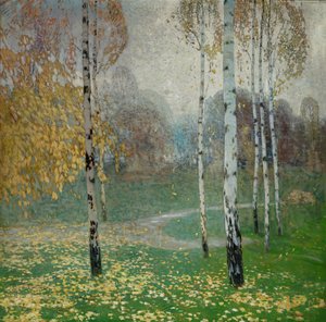 Břízy, 1904 od Alois Kalvoda