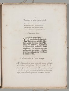Umění litografie: Tisk písmen, deska XV od Alois Senefelder