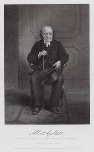 Albert Gallatin (rytina) od Alonzo (after) Chappel
