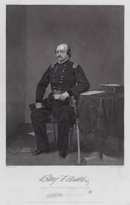 Benjamin F Butler (rytina) od Alonzo (after) Chappel