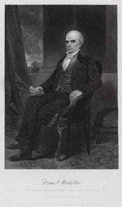 Daniel Webster (rytina) od Alonzo (after) Chappel