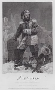 Elisha Kent Kane (rytina) od Alonzo (after) Chappel
