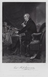 Francis Hopkinson (rytina) od Alonzo (after) Chappel