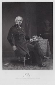 Henry Clay (rytina) od Alonzo (after) Chappel