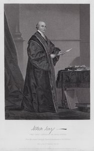 John Jay (rytina) od Alonzo (after) Chappel
