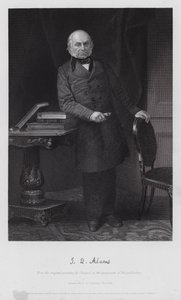John Quincy Adams (rytina) od Alonzo (after) Chappel