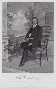John Randolph (rytina) od Alonzo (after) Chappel