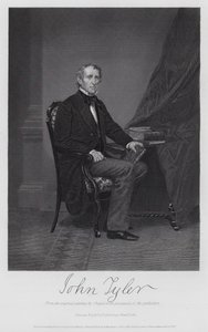 John Tyler (rytina) od Alonzo (after) Chappel