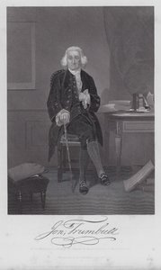 Jonathan Trumbull (rytina) od Alonzo (after) Chappel