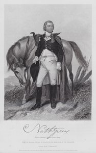 Nathaniel Greene (rytina) od Alonzo (after) Chappel