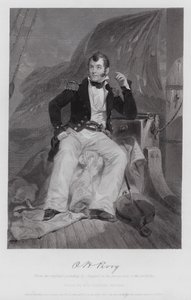 Oliver Hazard Perry (rytina) od Alonzo (after) Chappel