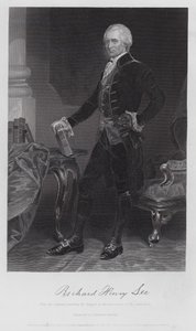 Richard Henry Lee (rytina) od Alonzo (after) Chappel