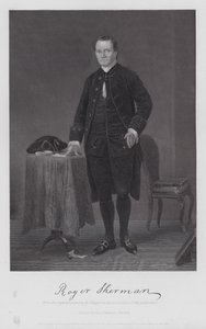 Roger Sherman (rytina) od Alonzo (after) Chappel