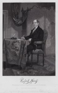 Rufus King (rytina) od Alonzo (after) Chappel