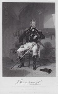 Thomas Macdonough (rytina) od Alonzo (after) Chappel