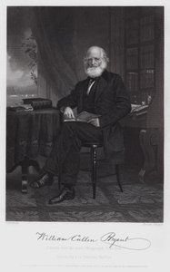 William Cullen Bryant (rytina) od Alonzo (after) Chappel