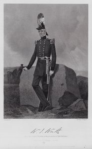 William Jenkins Worth (rytina) od Alonzo (after) Chappel