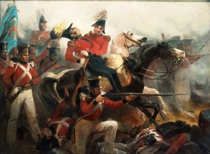 Smrt generála Rosse v bitvě u Baltimoru, 12. září 1814