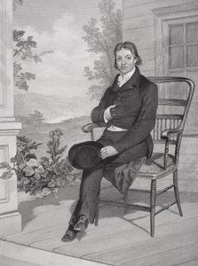 John Randolph (1773-1833) (litho) od Alonzo Chappel