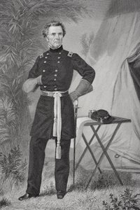 Portrét Ormsby MacKnight Mitchel (1809-62) (litho) od Alonzo Chappel