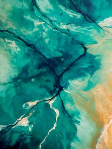Delta řeky Turquoise