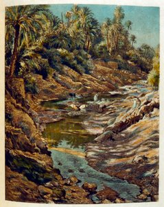 Dinetova ilustrace z knihy "Mirages" Scény z arabského života. 1906. Knihu Mirages, Scenes De La Vie Arab ilustroval Etienne Dinet s komentářem Silmana Ben Ibrahima Bamera. Nasreddine Dinet se narodil jako Alphonse-Etienne Dinet; (1861-1929) byl fren od Alphonse Etienne Dinet