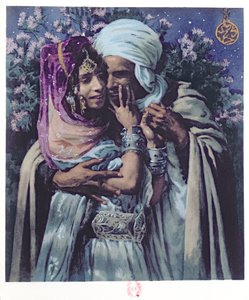 Slave to Love (barevné lito) od Alphonse Etienne Dinet