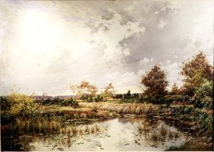 Jezero od Alphonse Henri Mazard