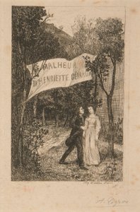 2 Ilustrace pro Le Malheur d od Alphonse Legros