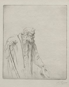Žebrák. od Alphonse Legros