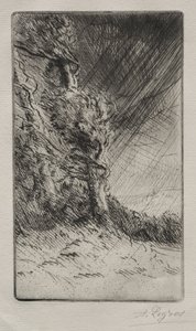 Závan větru od Alphonse Legros