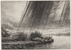 Bouře od Alphonse Legros