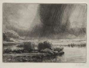 Bouře od Alphonse Legros