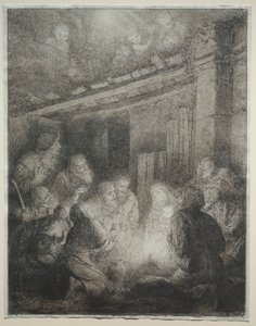 Klanění pastýřů od Alphonse Legros