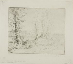 Podél břehu řeky od Alphonse Legros