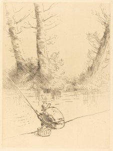 rybář (rybář) od Alphonse Legros