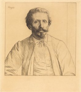 Auguste Delatre od Alphonse Legros