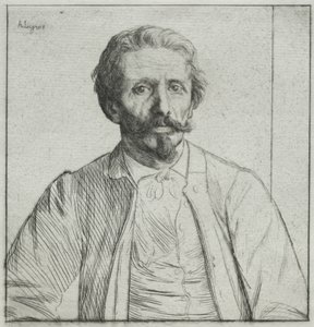 Auguste Delâtre, c. 1877. od Alphonse Legros