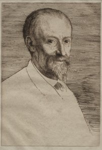 Auguste Poulet-Malassis od Alphonse Legros