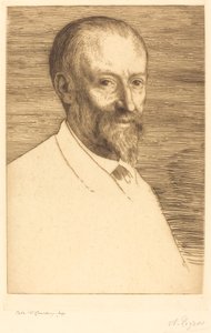 Auguste Poulet-Malassis, 2. talíř. od Alphonse Legros