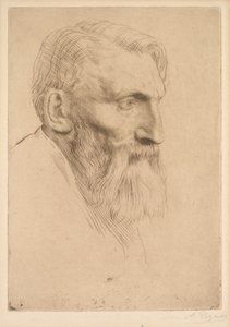 Auguste Rodin od Alphonse Legros
