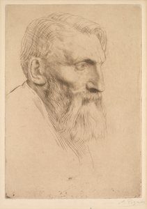 Auguste Rodin, 1881. od Alphonse Legros